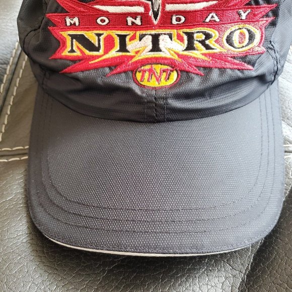 Vintage 2000 Spring Breakout WCW Monday Nitro on TNT Adjustable Strap Hat RARE - Picture 2 of 11